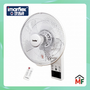 Imarflex 伊瑪牌 電子式10吋遙控掛牆扇 IFW-25WR