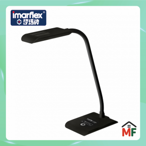 Imarflex 伊瑪牌 『Smart』輕觸式簡易LED護眼檯燈(黑) ITL-05RB