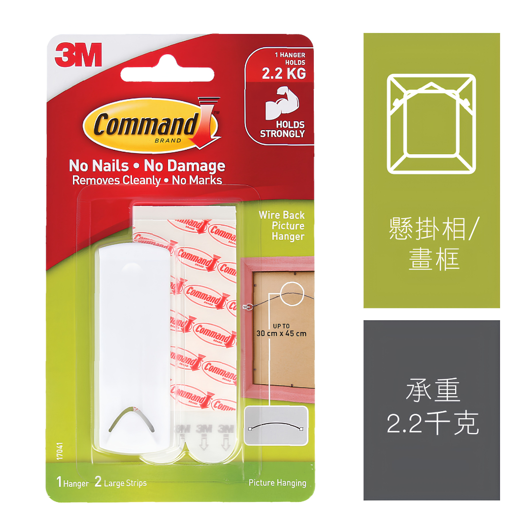 3M Command Wire-Backed Picture Hanger 17041HK