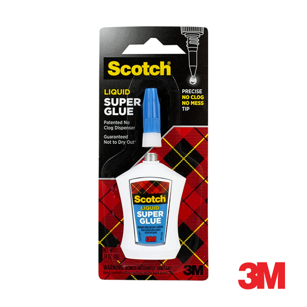 3M Scotch 強力快乾膠水 AD124 4g