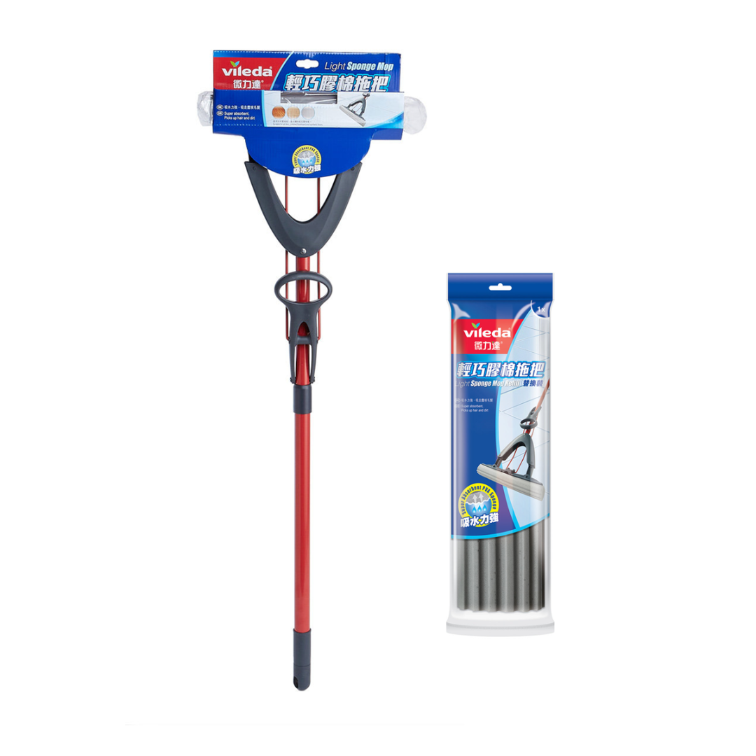 Vileda Smart Squeeze Mop Refill (2-Pack Value Set 📦)