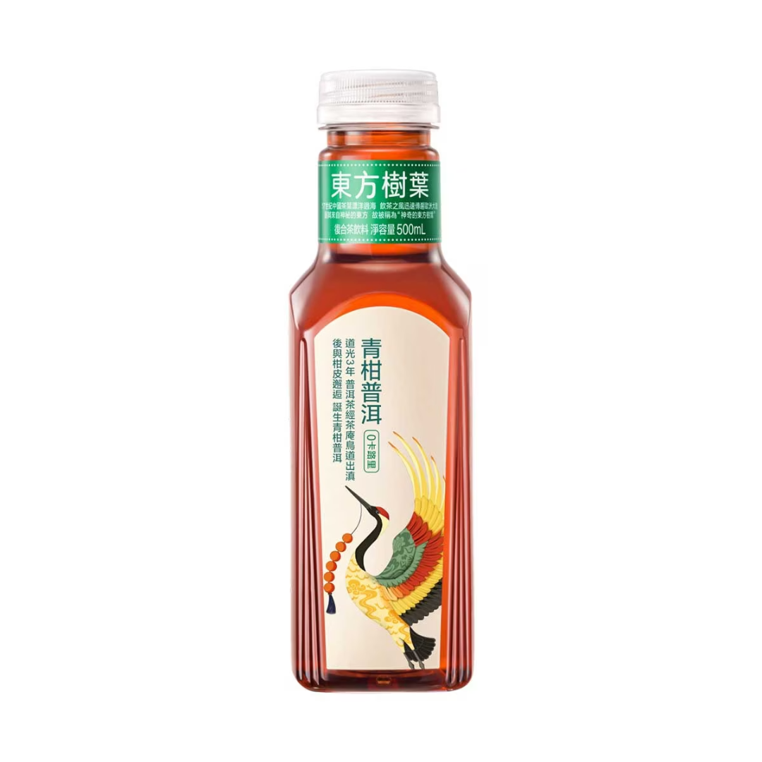 農夫山泉 東方樹葉 青柑普洱 500ml