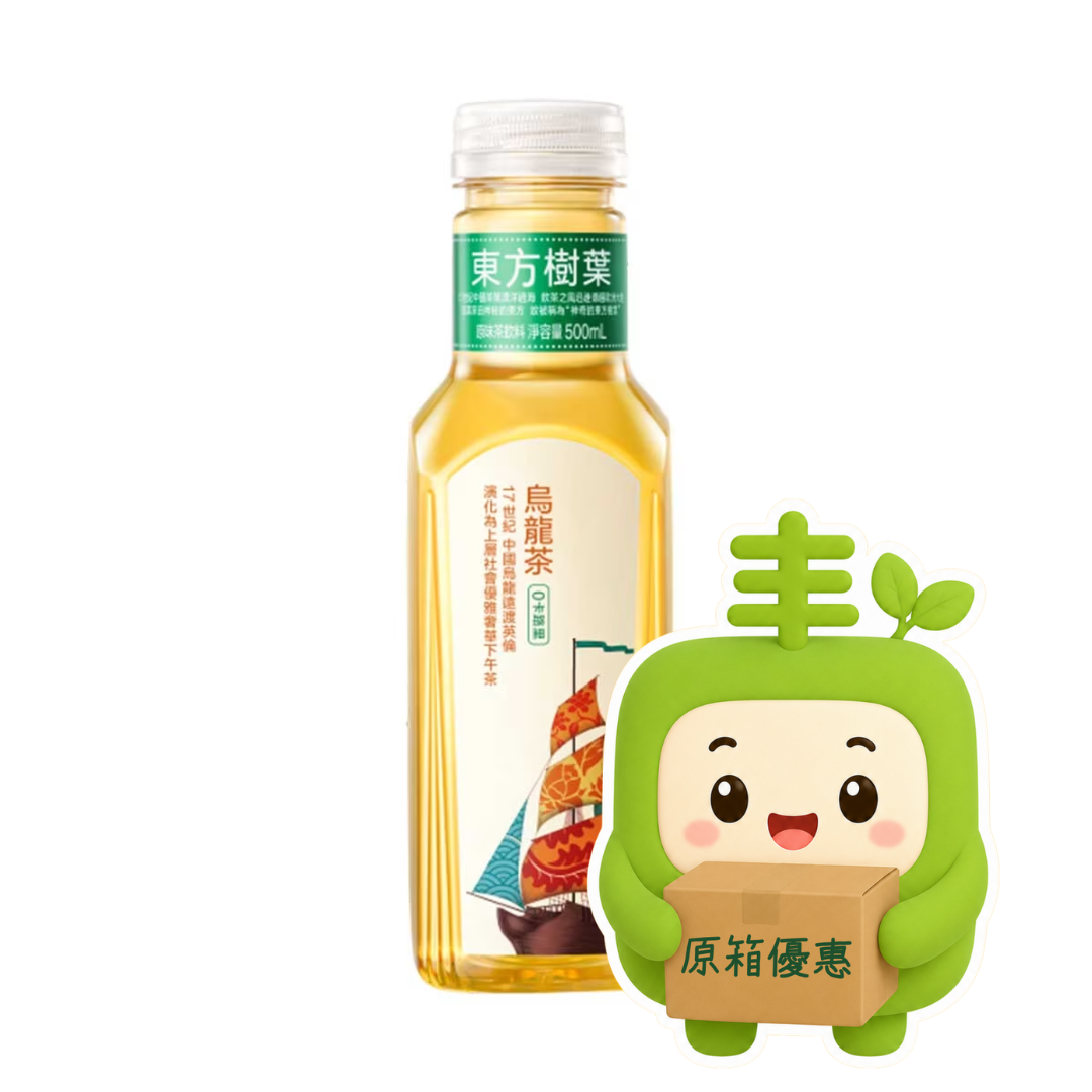 農夫山泉 東方樹葉 烏龍茶 原味茶飲料 500ml[15支/箱]（原箱優惠📦）