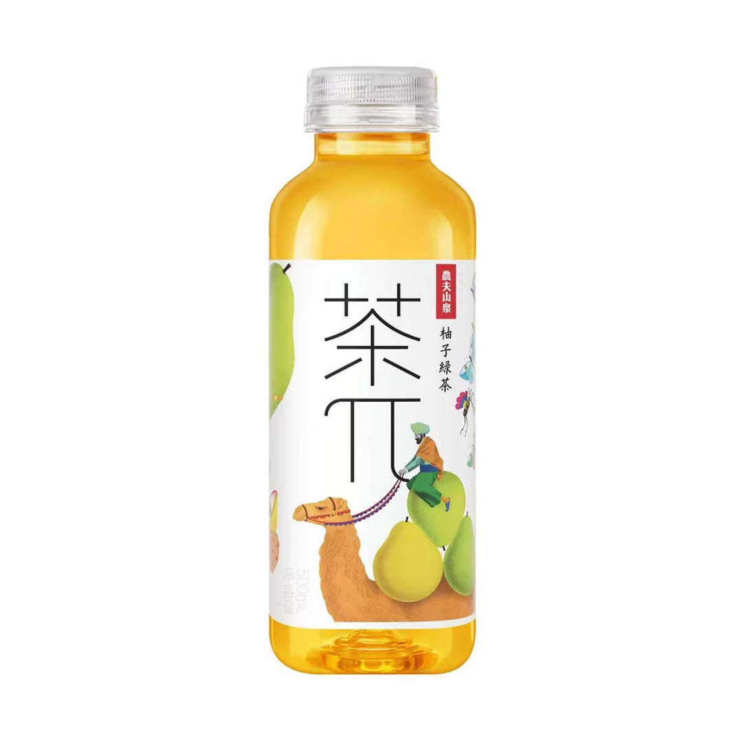 農夫山泉 茶π 果味柚子綠茶 500ml