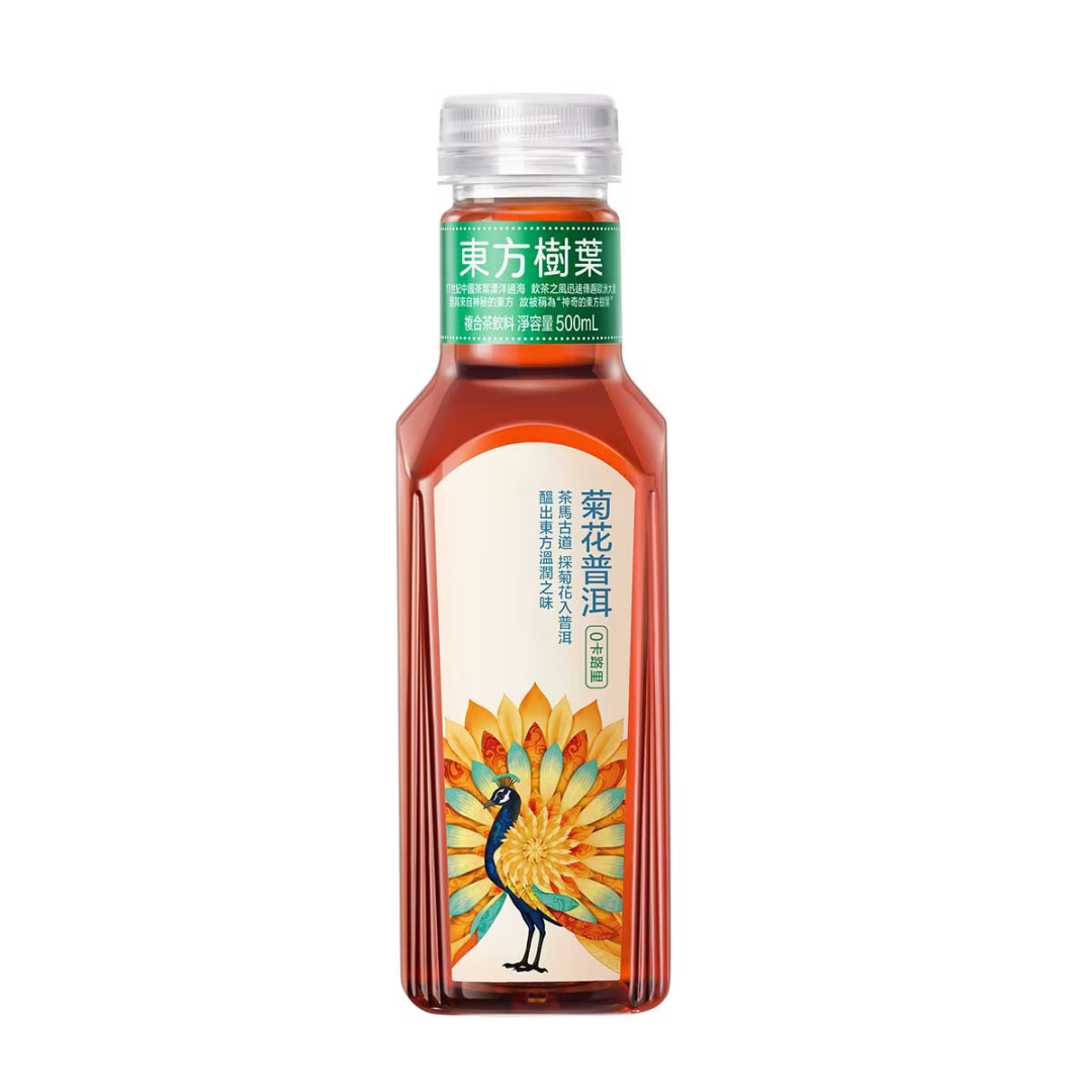 農夫山泉 東方樹葉 菊花普洱 500ml