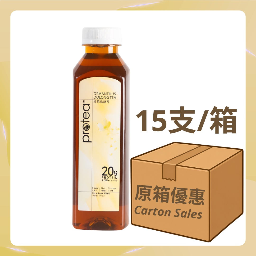 Protea 烏龍茶高蛋白飲品 500ml（15支箱裝）