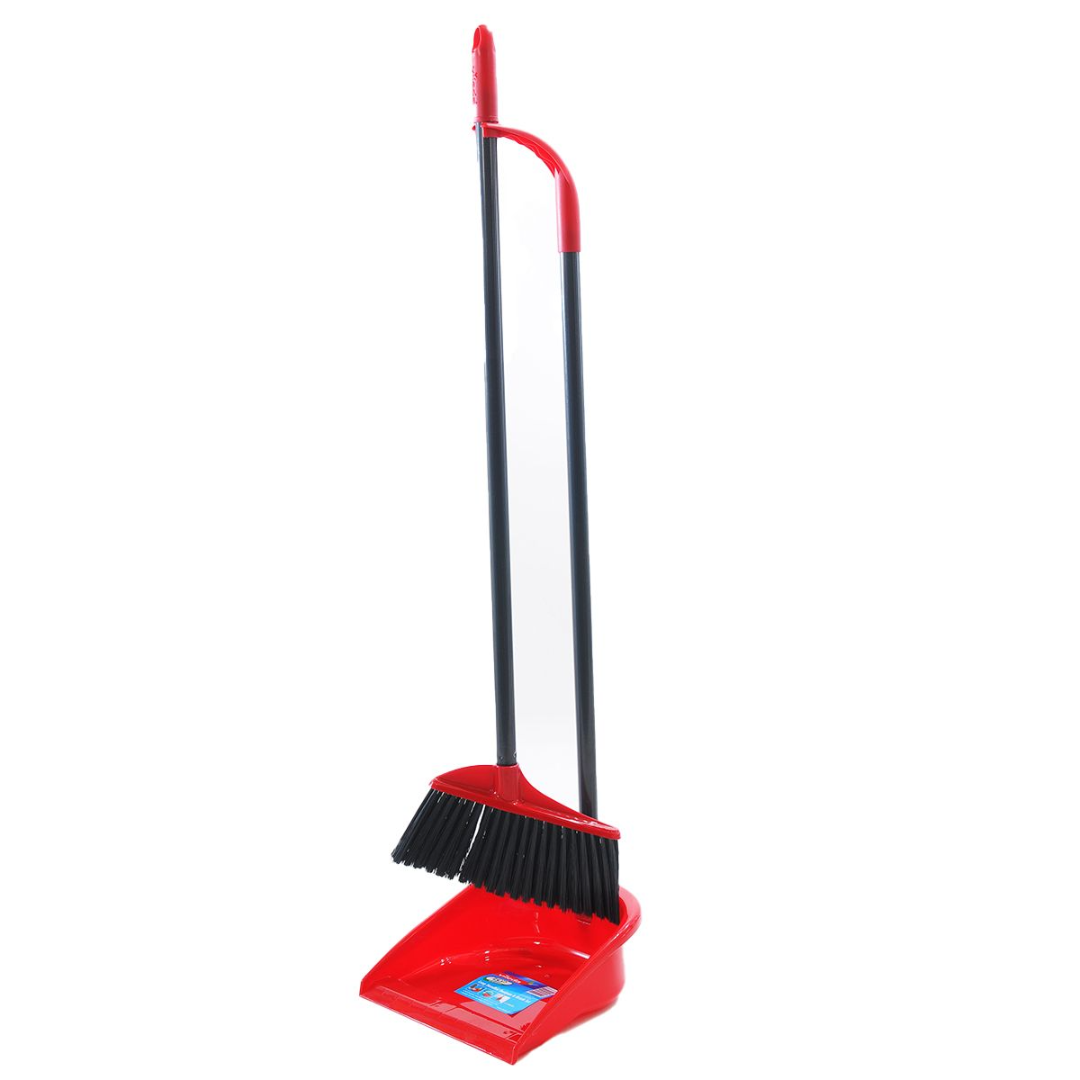 Vileda Broom and Dustpan Set
