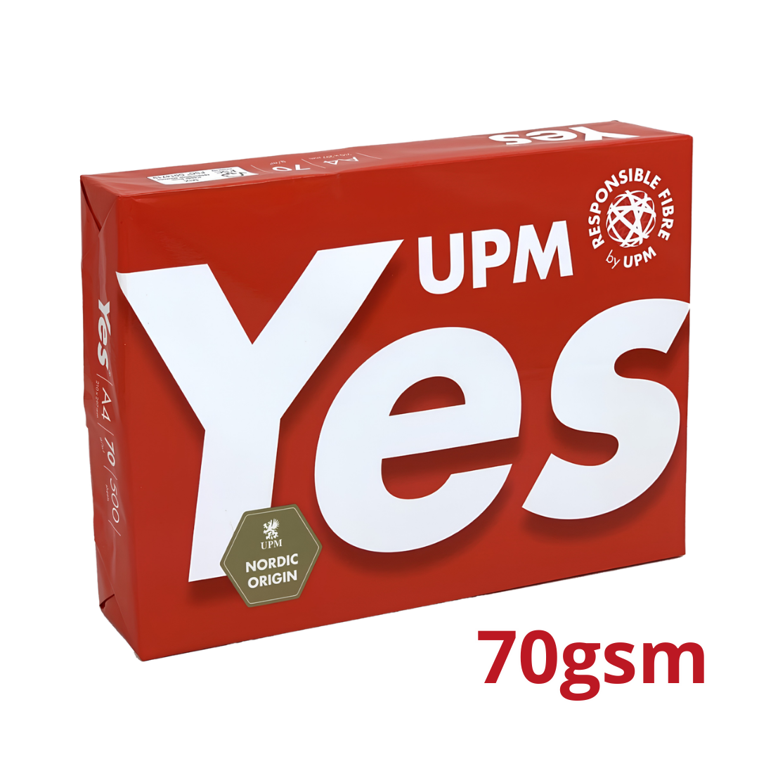 UPM "YES" Premium Copy Paper A4 70gsm (500 Sheets)