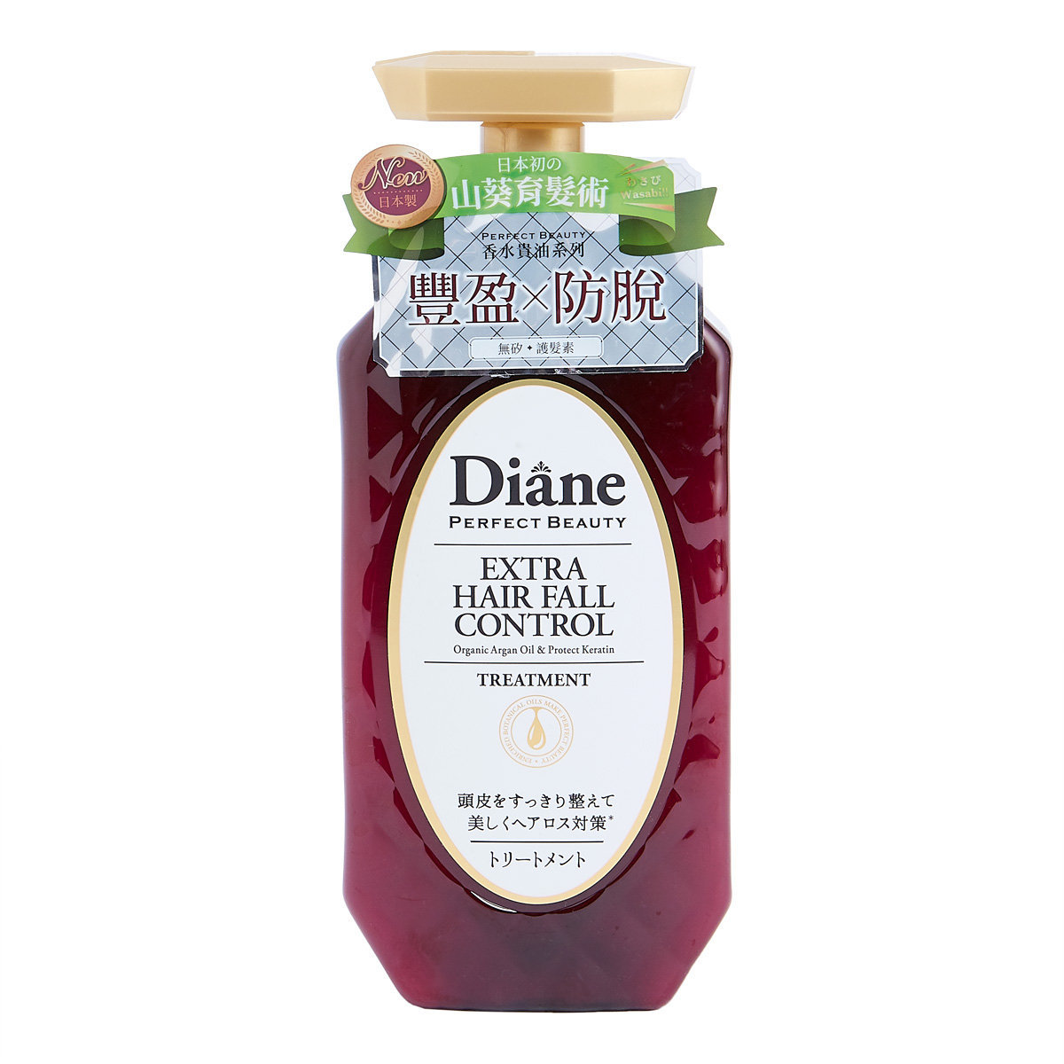 Moist Diane 黛絲恩 香水貴油豐盈防脫護髮素 450ml