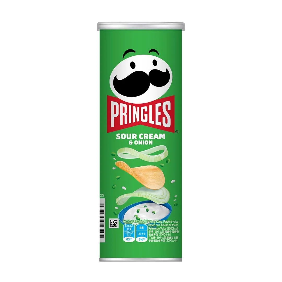 Pringles 品客薯片 酸忌廉洋蔥味 102克