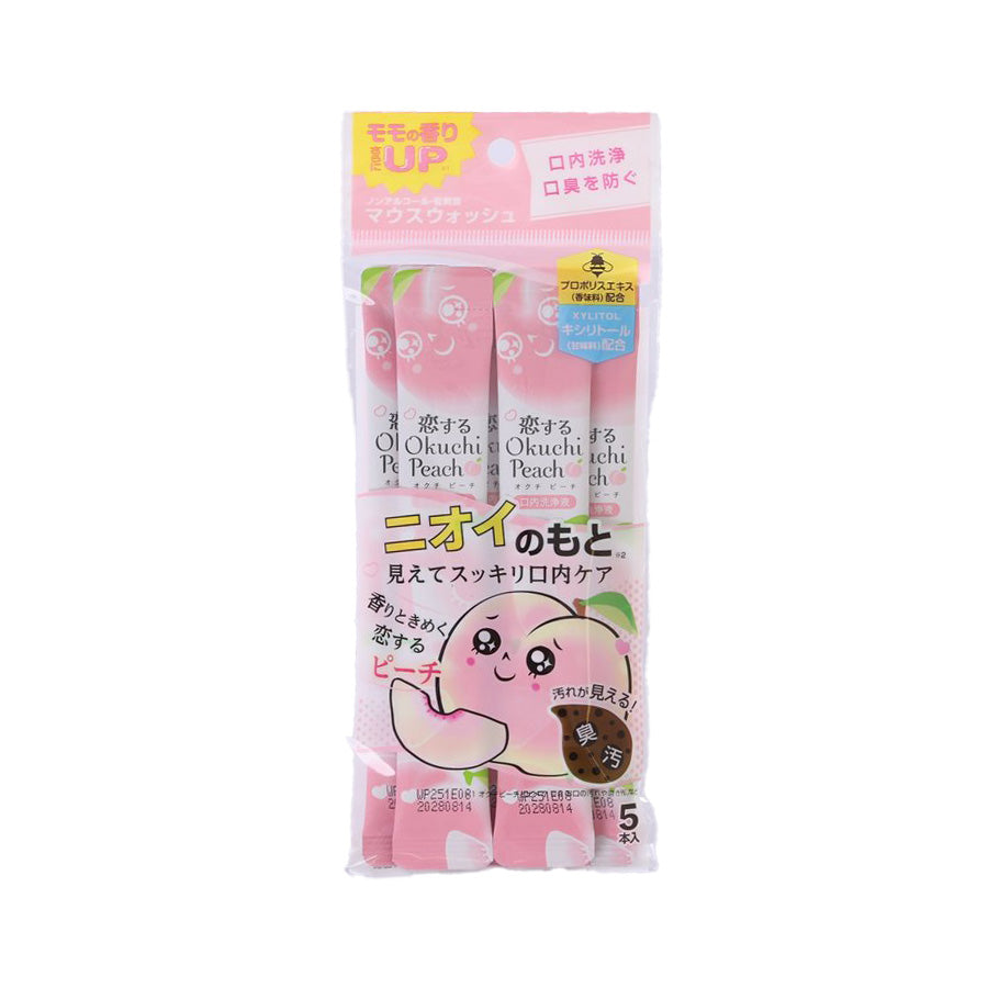 OKUCHI Propolis Mouthwash Peach 5pcs