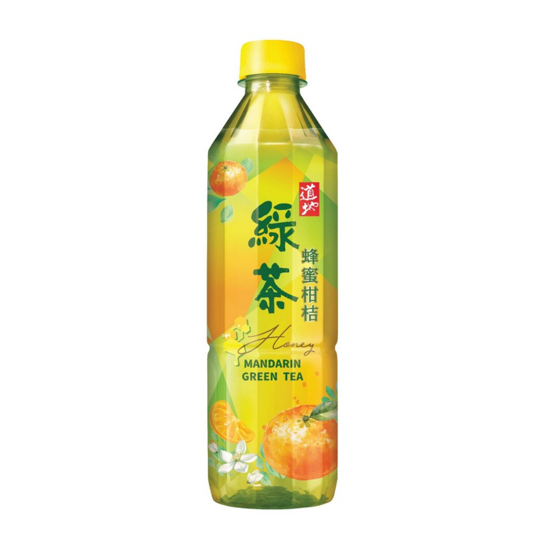 道地 蜂蜜柑桔綠茶 500ml