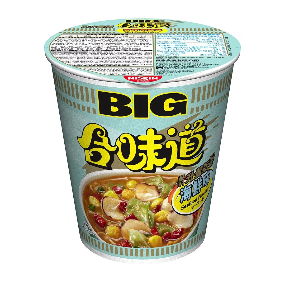 日清 合味道大杯麵 香辣海鮮味