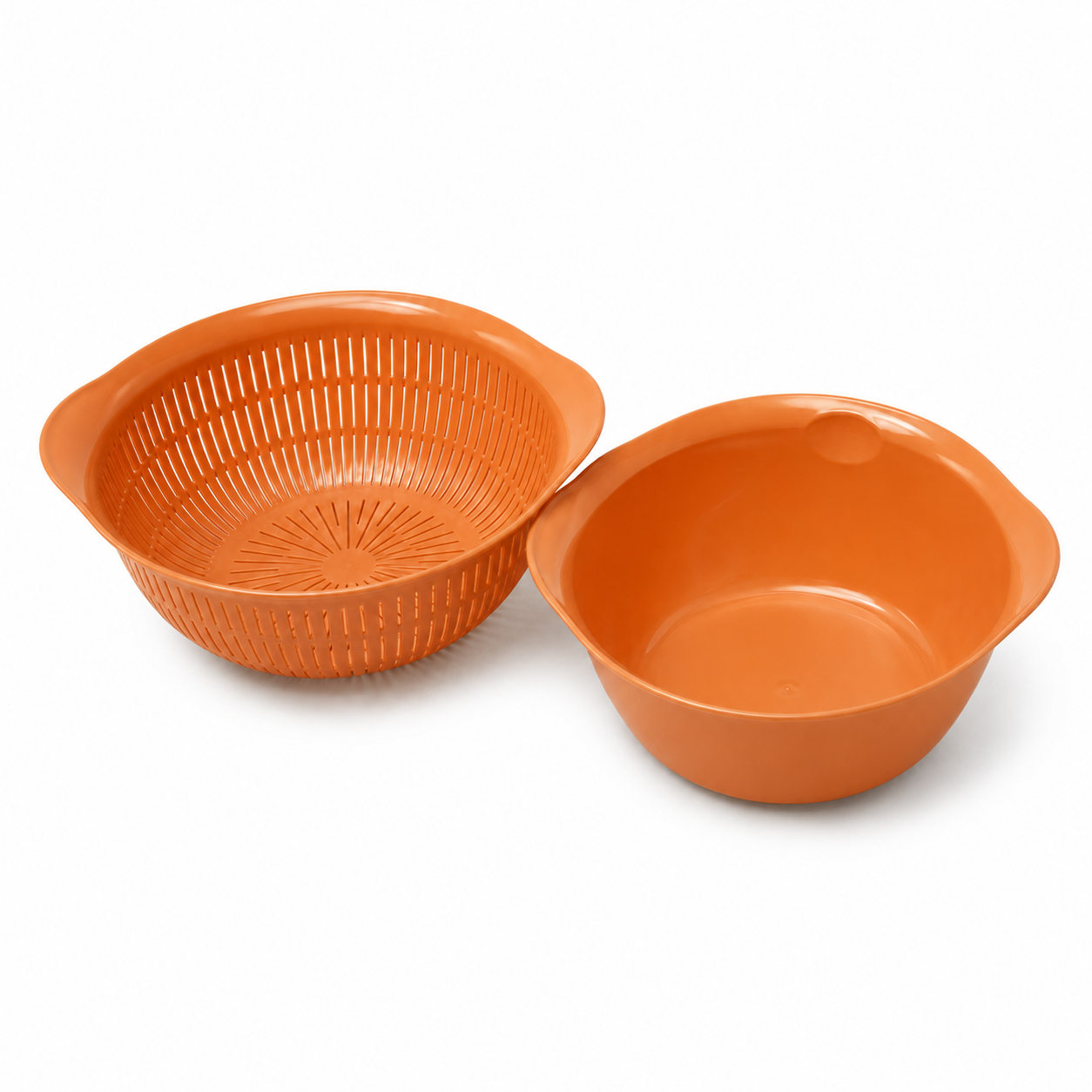RUIKANG Small Double-Layer Drain Basket with Bowl 4034