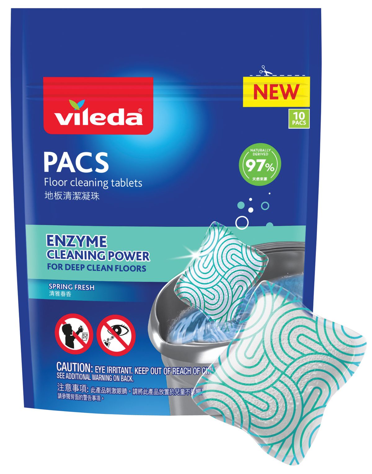 Vileda 微力达 地板清洁凝珠 10粒装