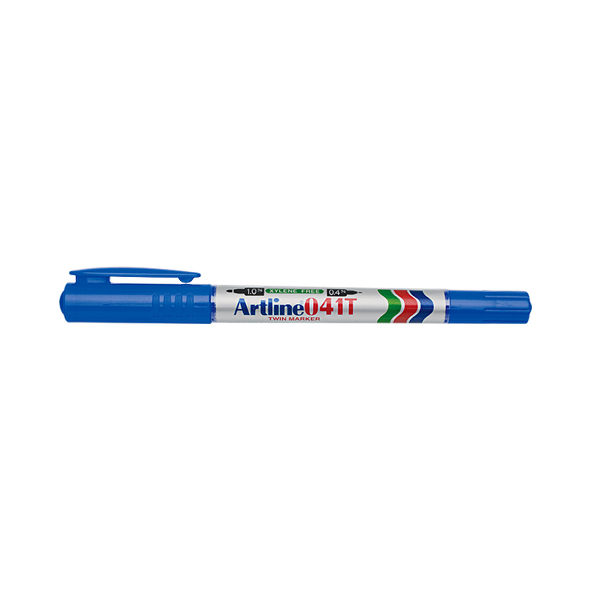 Artline EK-041T 雙頭箱頭筆 0.4+1.0mm 藍色