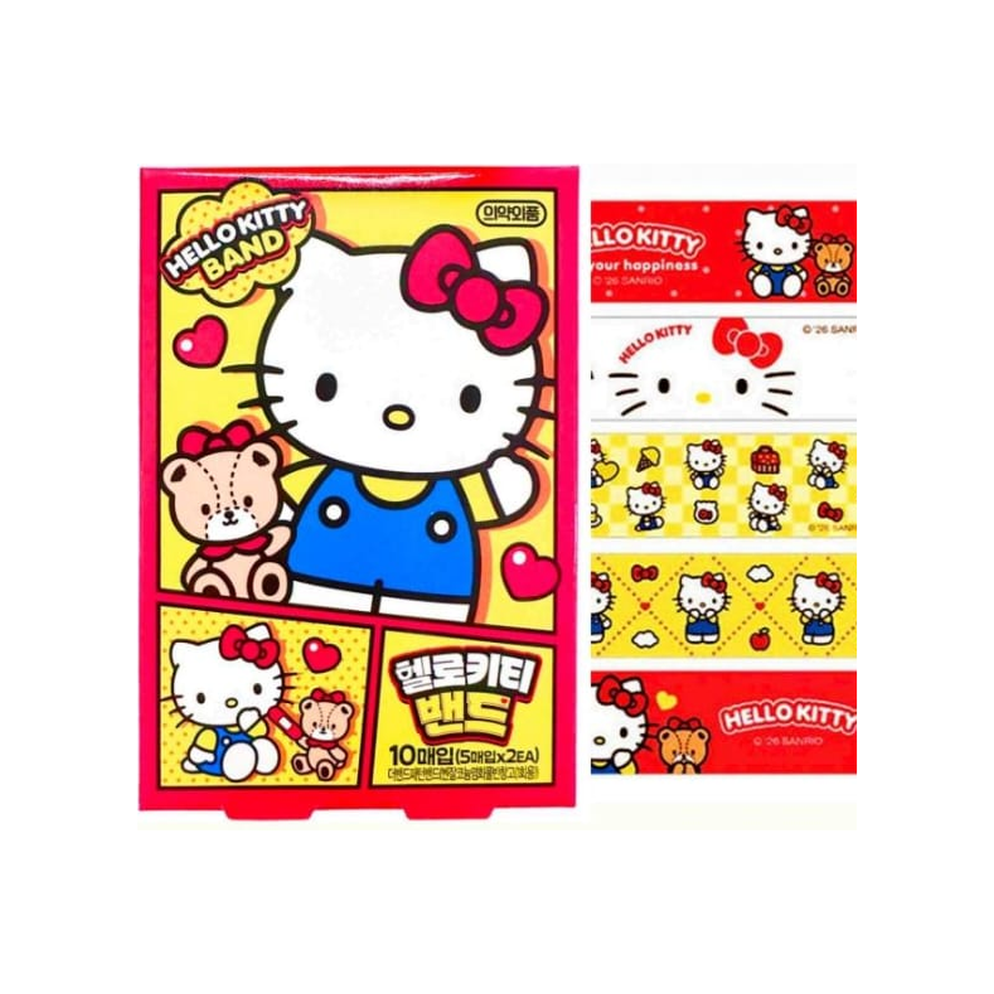 Sanrio Hello Kitty 膠布 10枚裝 BA8324