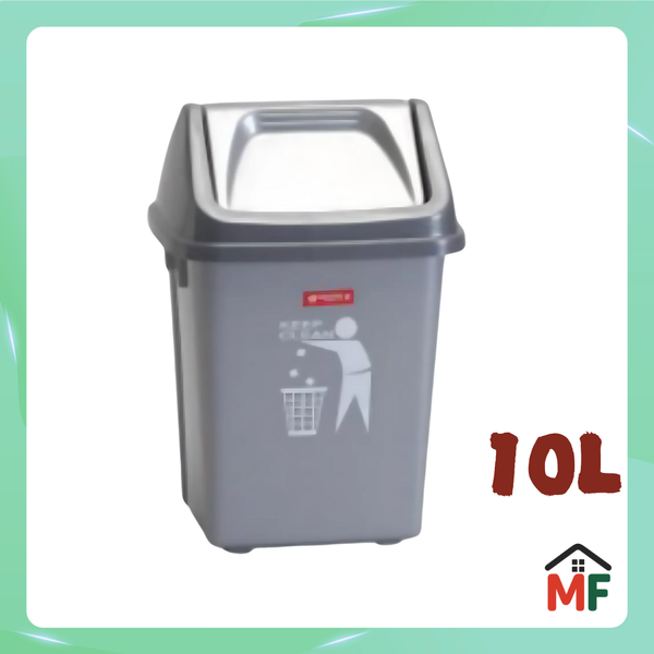Lion Star 塑胶 C5 搖盖垃圾桶 5L