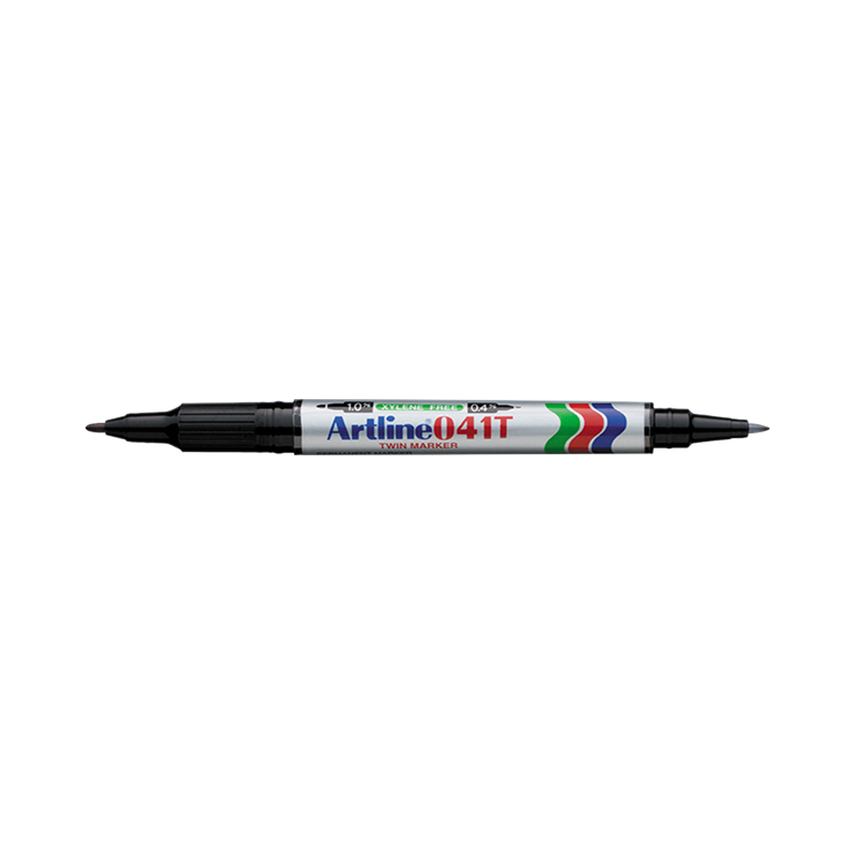 Artline EK-041T 雙頭箱頭筆 0.4+1.0mm 黑色