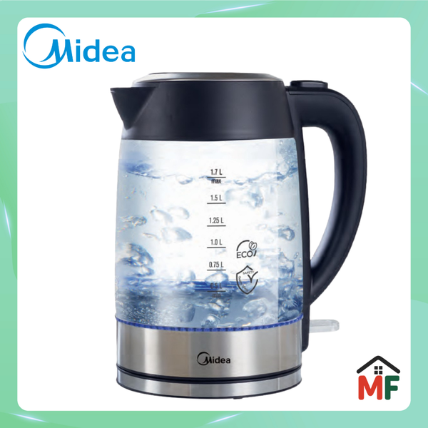 Midea 美的 1.7公升玻璃电热水壺 MKG1724J