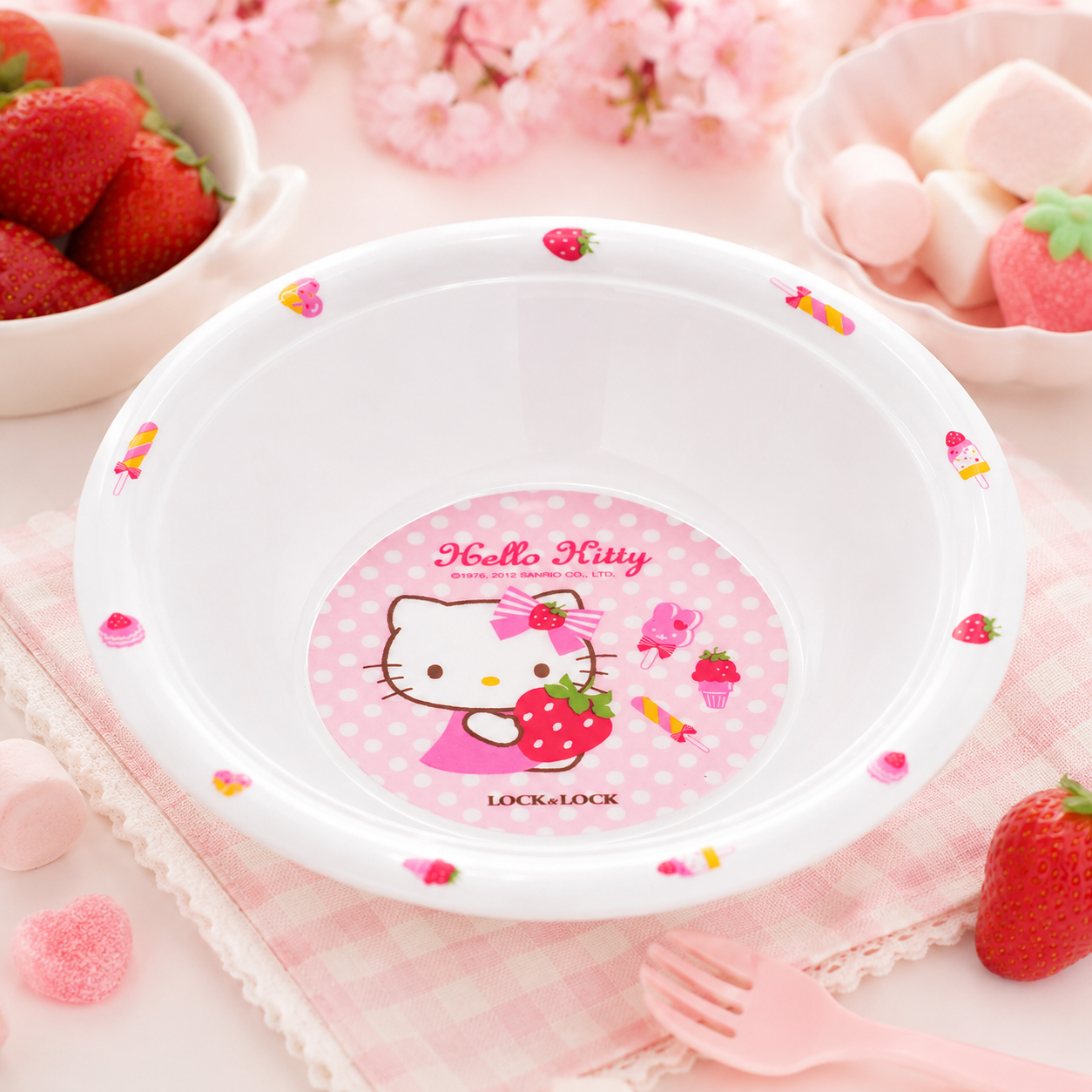 樂扣樂扣 Hello Kitty 兒童圓形湯碗 6.5吋 LBB459-KT
