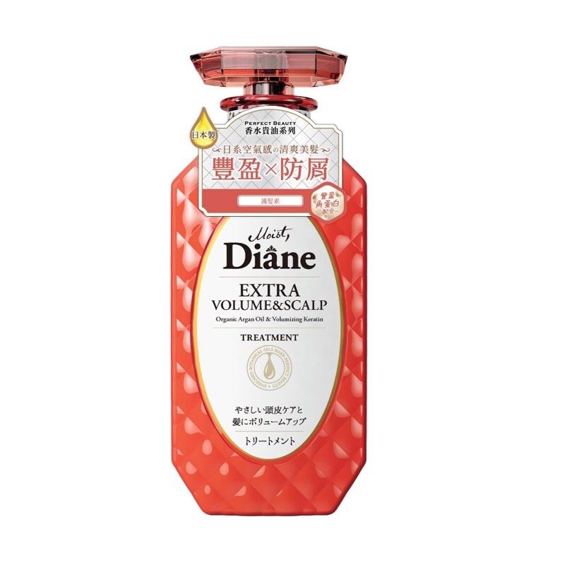Moist Diane 黛絲恩 香水貴油豐盈防屑護髮素 450ml