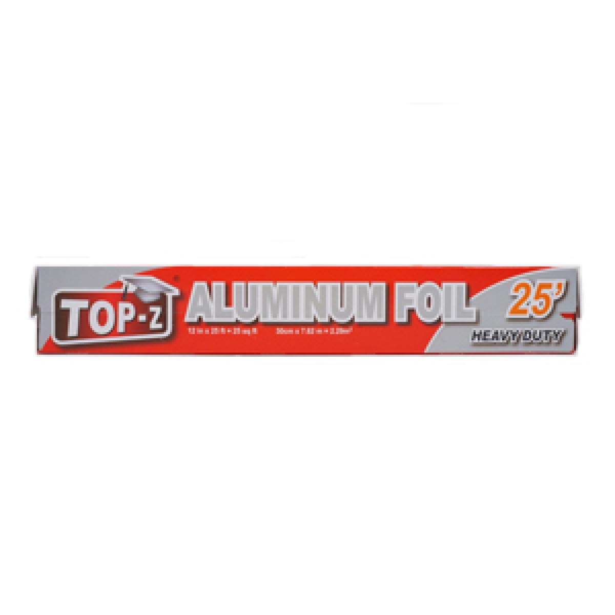 TOP-Z Aluminium Foil 25ft 12in Heavy Duty
