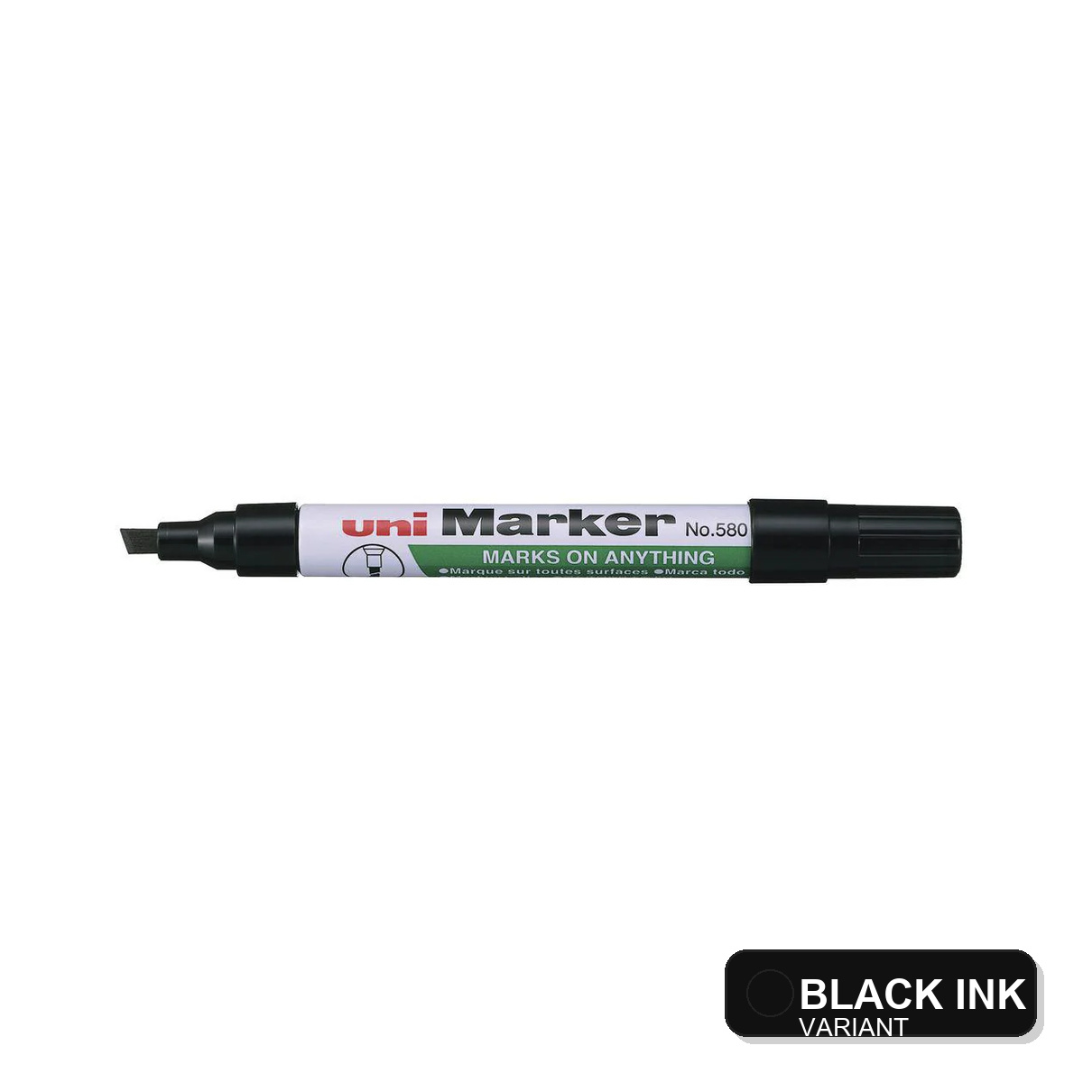 UNI 580B 記號筆-黑色 U580B/K