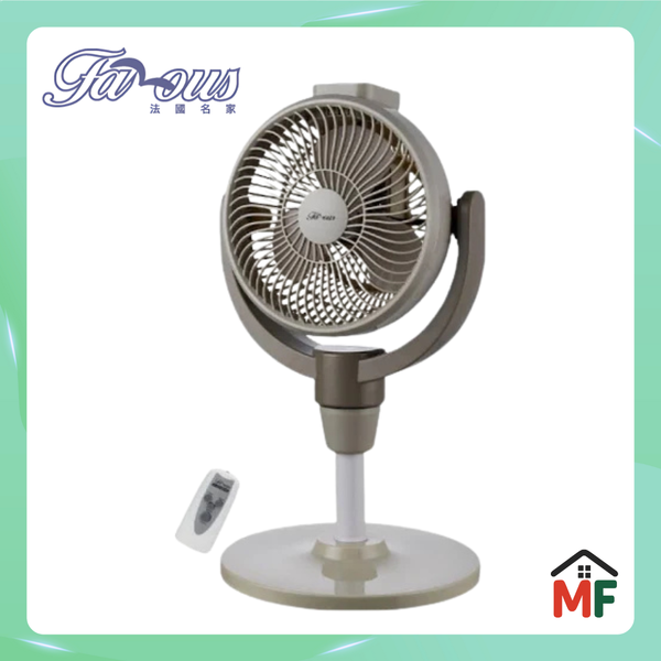 Famous FY-923R 6-inch Remote-Control Air Circulator Fan