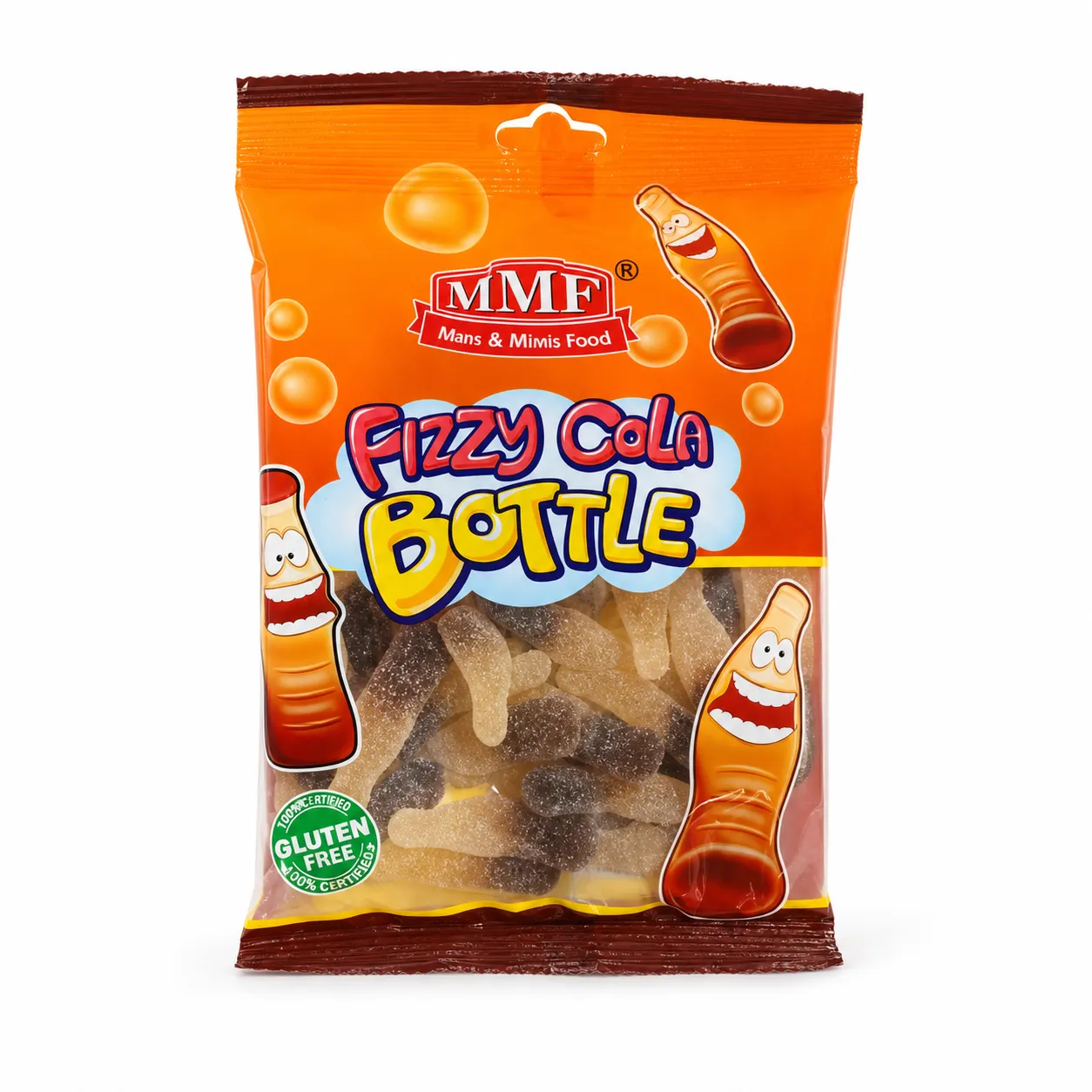 MMF 3673 150g 酸沙可樂瓶橡皮糖｜酸甜可樂味