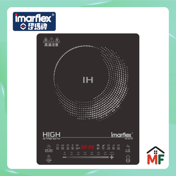 Imarflex IIH-2123G 2100W Glass-Panel Induction Cooker