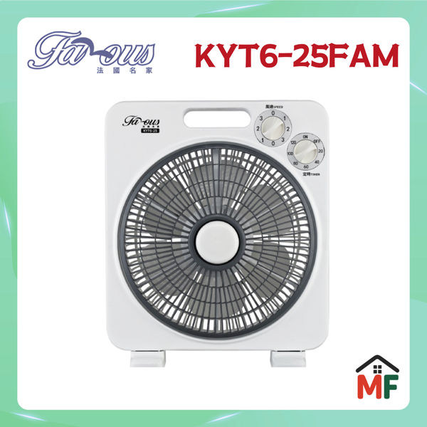 Famous 法國名家 10吋鴻運扇 KYT6-25