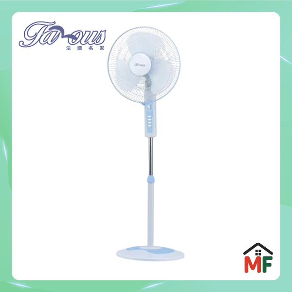 Famous FS40-3T 16-inch Floor Fan with Timer