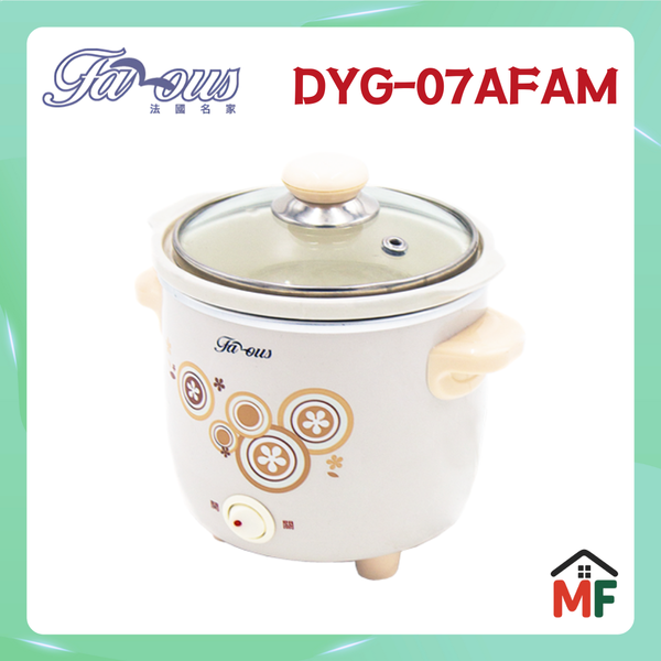 Famous DYG-07A “Little Flower” 0.6L Baby Porridge Slow Cooker