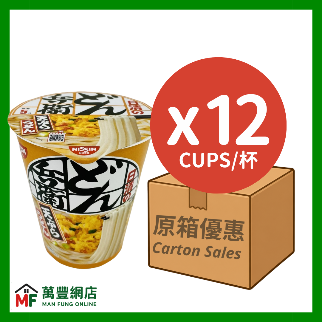 日清咚兵卫 天妇罗杯乌冬 原箱优惠 12杯