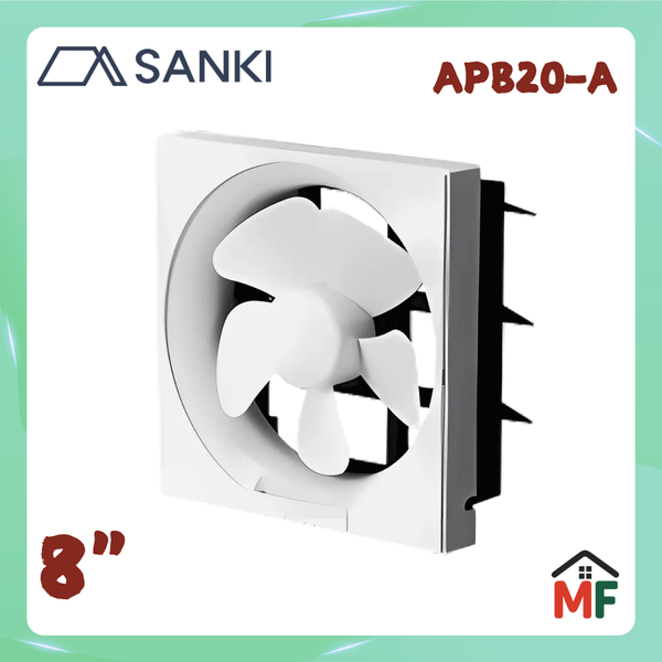 SANKI 日本山崎 抽氣扇 8″(方) APB-20A