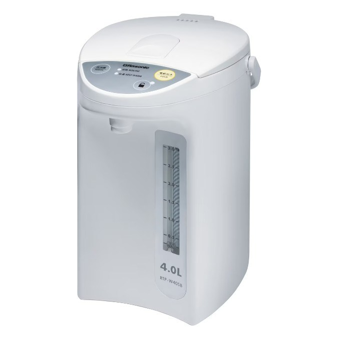 Rasonic 4.0L Stainless Steel Thermo Pot (White) RTP-W40SB