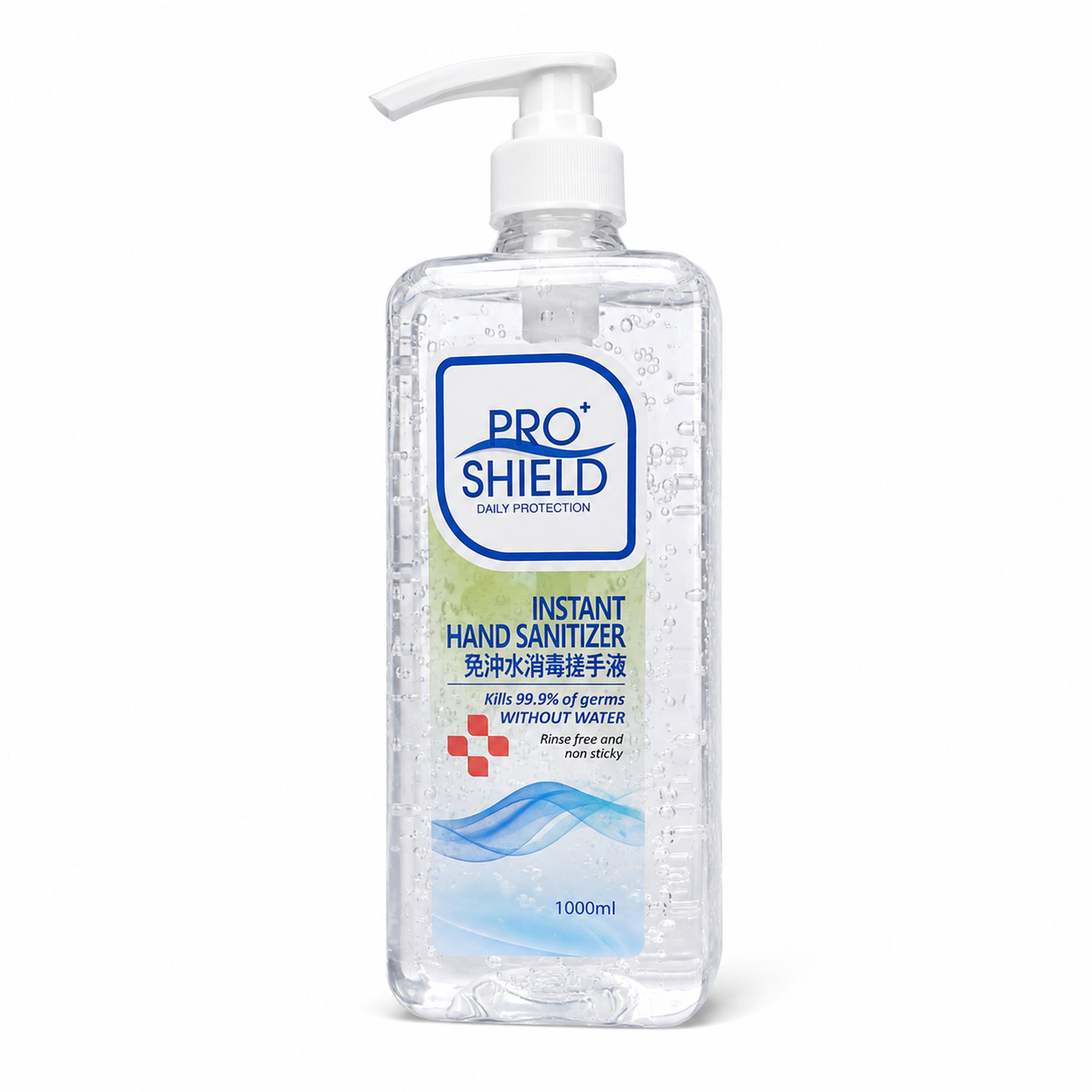 ProShield 75% 酒精免冲水消毒搓手液 1000ml