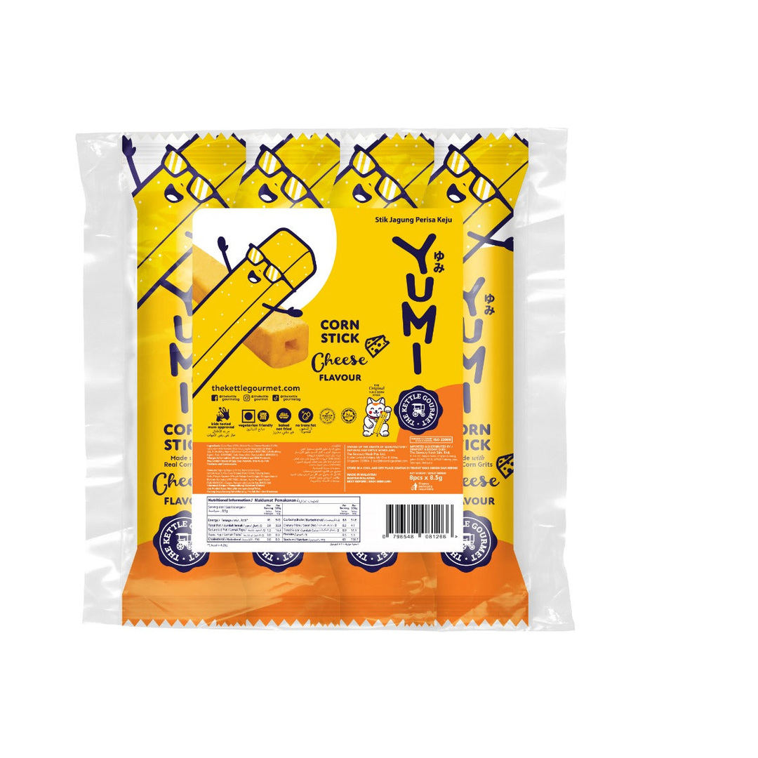 YUMI Corn Stick Cheese 68g (8.5g x 8 sticks)
