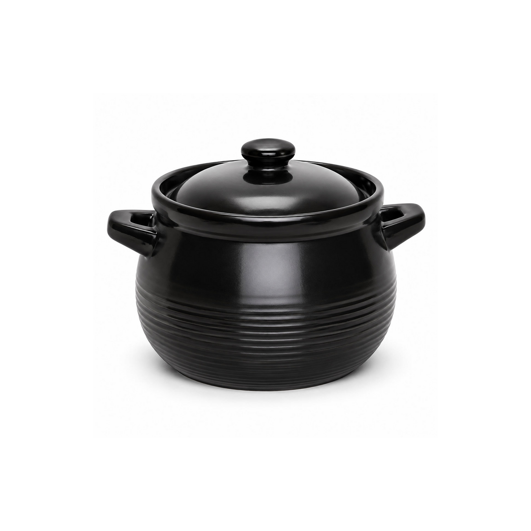 High-temperature Ceramic Twin-handle Soup Pot 3L DT-HL0