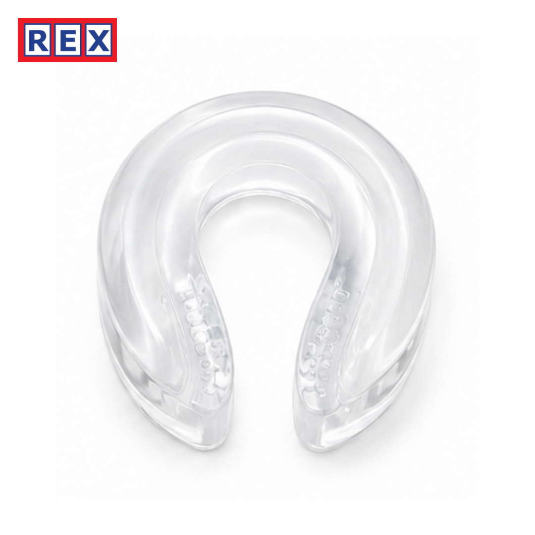 REX 雷克斯 透明 U形軟膠門擋 1件裝 1725