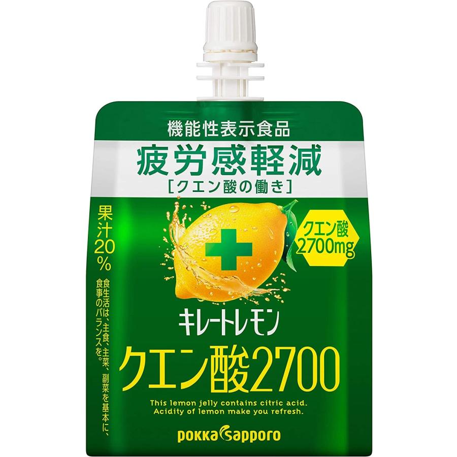 Pokka Sapporo 檸檬酸2700果凍飲 165克