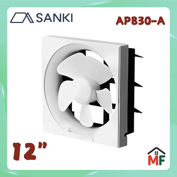 SANKI 日本山崎 抽氣扇 12″(方) APB-30A