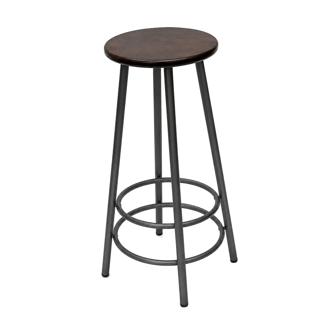 CFM 1712 26-inch Iron Bar Stool - Red Cloud