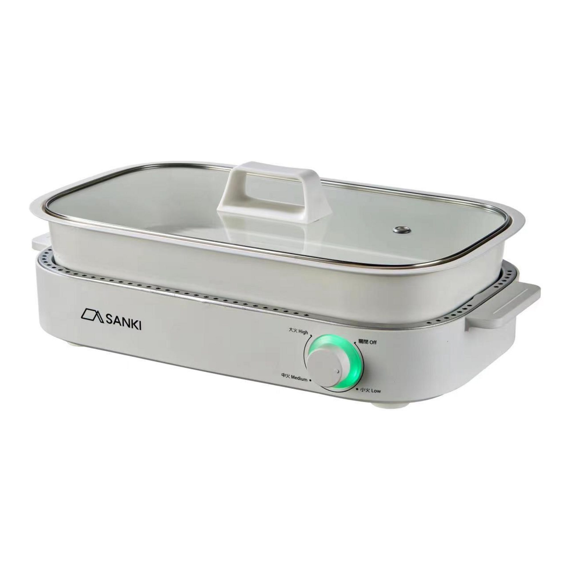 Sanki 4L Multi-function Grilling Electric Hot Pot SK-R130