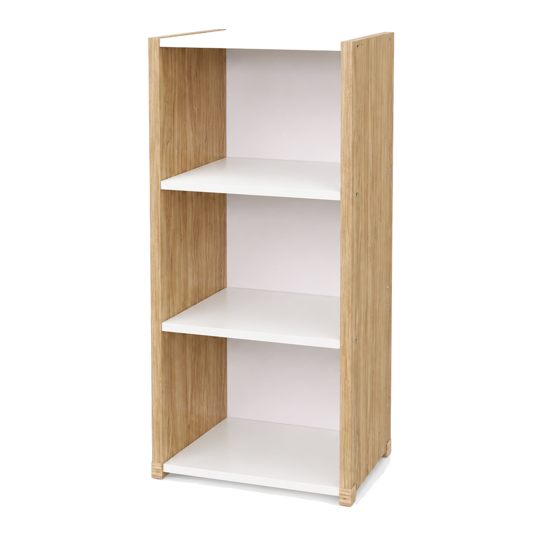 n-home 12-inch 3-compartment Storage Shelf N1813L3