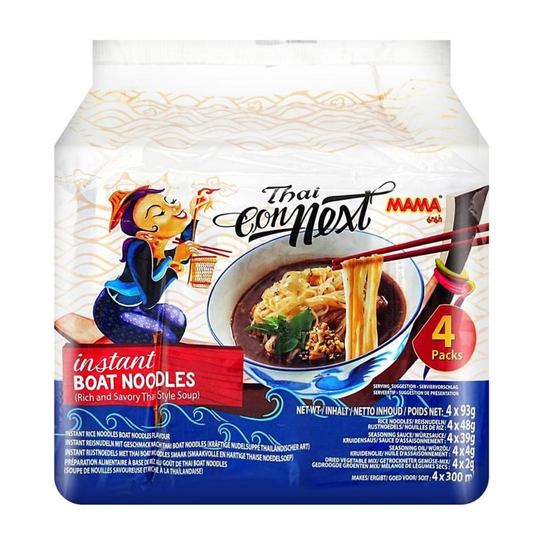 MAMA Thai Connext 泰式香濃船麵（4包裝） （泰國製造）
