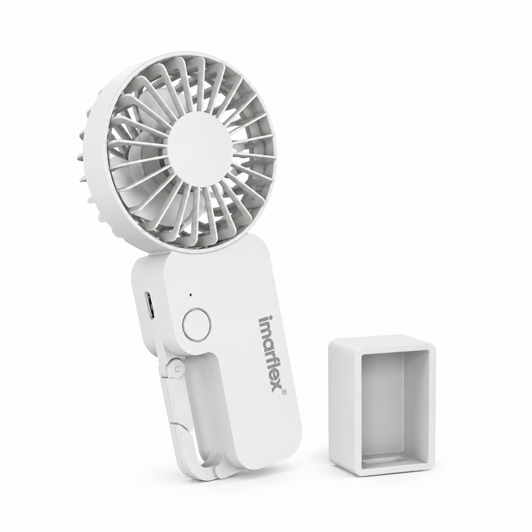 Imarflex 伊瑪牌 USB 充電手提迷你小圓扇 IFH-02DC