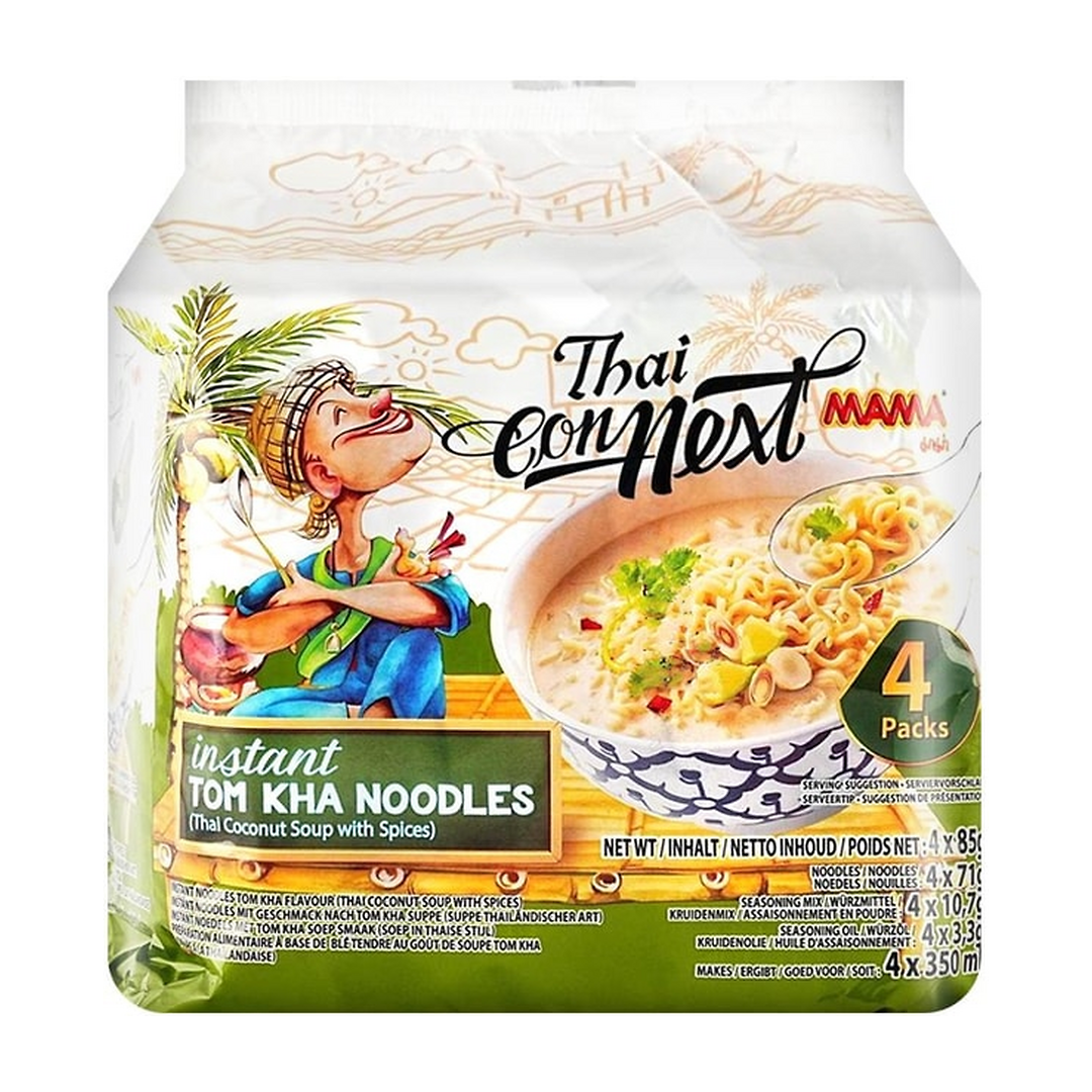 MAMA Thai Connext 冬蔭椰子味香辣即食麵（4包裝）（泰國製造）