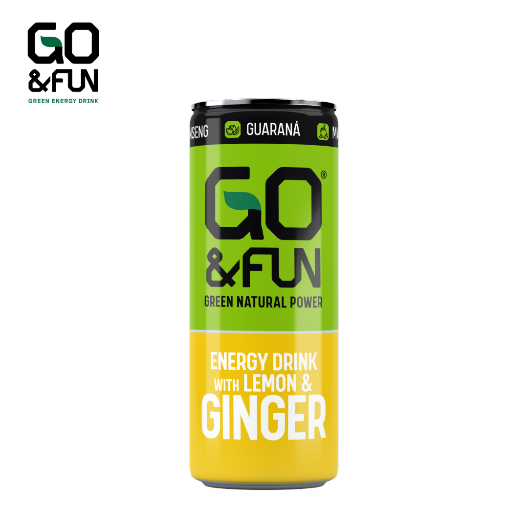 GO & FUN 檸檬姜味天然能量饮品 250ml